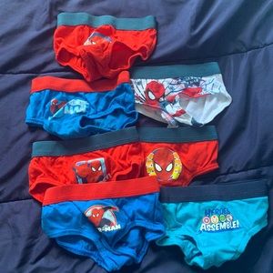Superhero underwear for sale. Never worn. Size 2